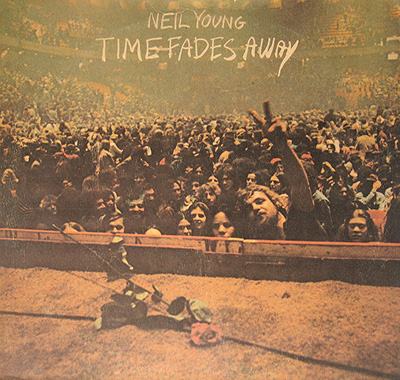 NEIL YOUNG - Times Fades Away  album front cover vinyl record